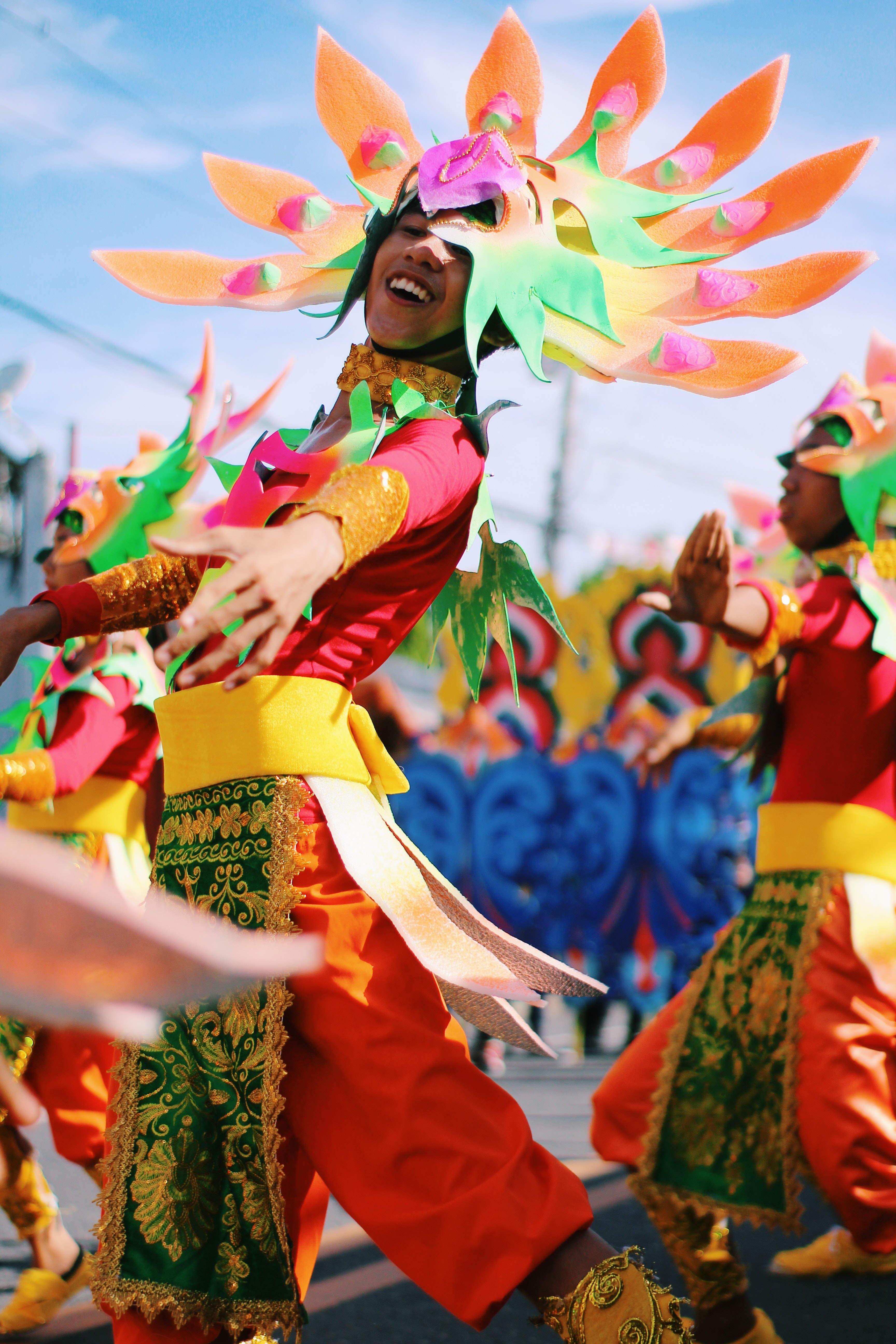 street parade colourful costume